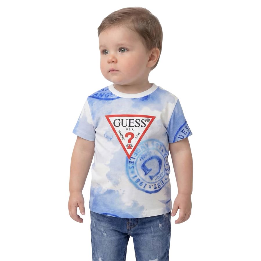 Ss t-shirt a maniche corte da bambino Guess Kids | N6GI02/K8HM4P7WF